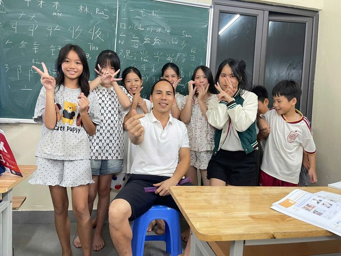 Lớp học tiếng Trung tại Hoàng Thượng